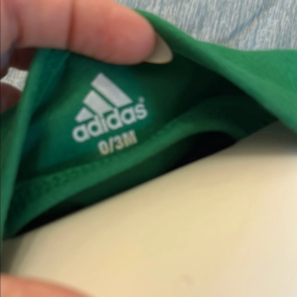 Adidas University of Notre Dame Infant Onesie Pack of 2- Navy & Green